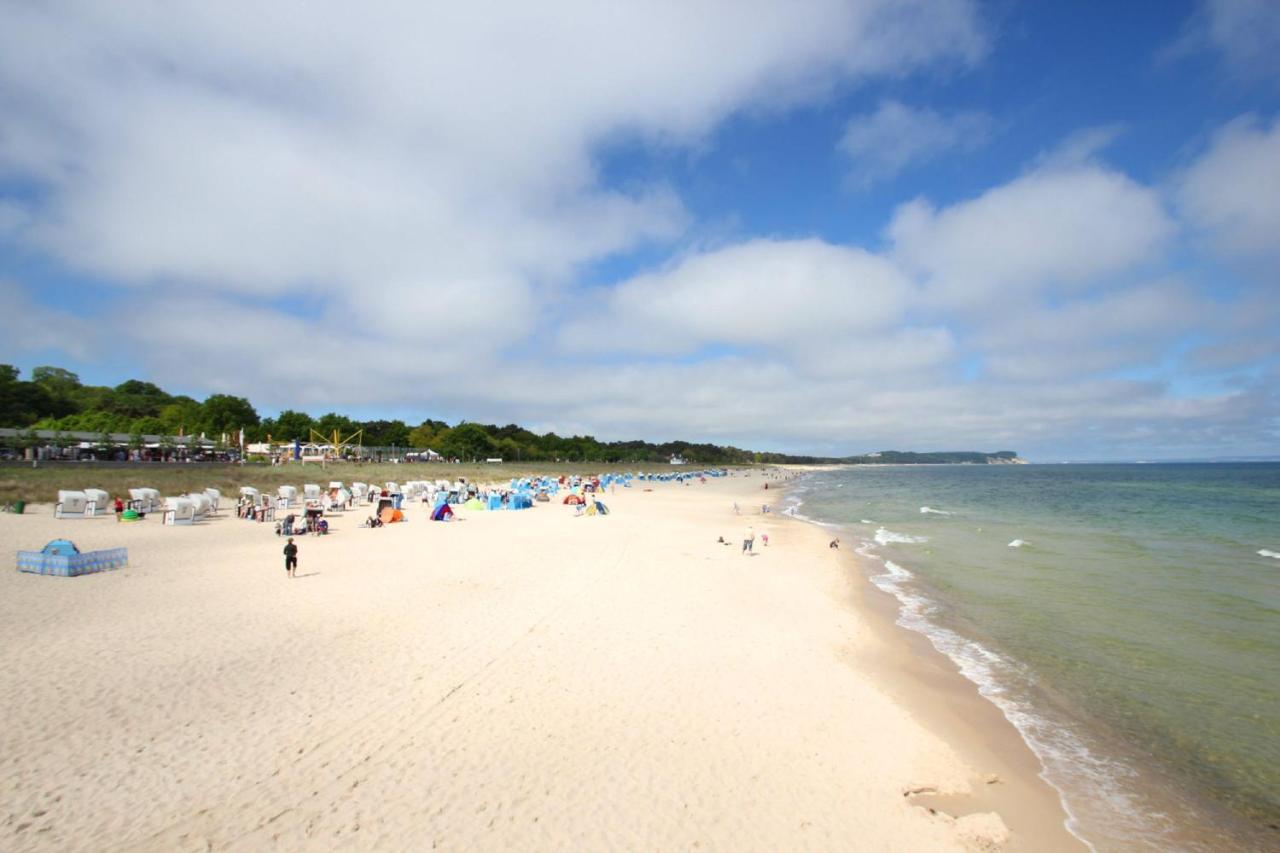 Strandnahe 2-Raum-Ferienwohnung Mit Balkon - Strandhaus Moenchgut Fewo 10 ロープベ エクステリア 写真